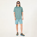 Oakley Mens Pacific/Black Heather Gravity Pro Polo