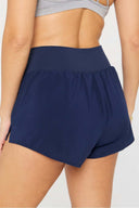 Fabletics Ladies Deep Navy Sun Chaser Short 3"