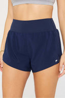 Fabletics Ladies Deep Navy Sun Chaser Short 3"