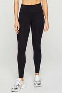 Fabletics Ladies On-The-Go High Waisted Black Legging