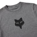 Fox Boy's Fox Head Heather Dark Grey Tshirt