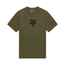 Fox Men's Fox Head 195 Original Olive Green Tshirt