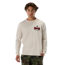 Fox Men's Go Race 195 Original Calk White LS Tshirt