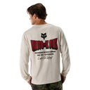 Fox Men's Go Race 195 Original Calk White LS Tshirt