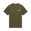 Fox Men's Roughcut 195 Original Olive Green Tshirt