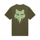Fox Men's Roughcut 195 Original Olive Green Tshirt
