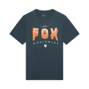 Fox Racing Men's Block 195 Original Deep Cobalt Tshirt