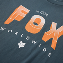 Fox Racing Men's Block 195 Original Deep Cobalt Tshirt