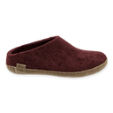 Glerups Beet Slip In Leather Slipper