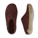 Glerups Beet Slip In Leather Slipper