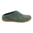 Glerups Moss Slip In Leather Slipper