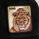 Goorin Bros Golden King Void Polysuede Trucker Hat