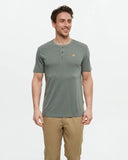 Ten Tree Mens Agave Green Baker Henley