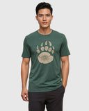 Ten Tree Men's Bear Claw Forest Pine Heather/Birchwood Tshirt