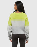 Ten Tree Ladie Chartreuse Heather/Fade Kessler Sweater