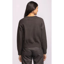 Pink Martini Ladies Dark Grey Grigio Sweater