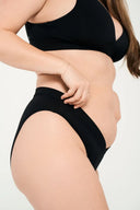 Huha Ladies Crossover Bikini Black