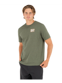 Hurley Charcoal Fern Skyline Slub SS Tshirt