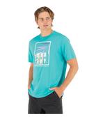 Hurley Men's Barracuda Heather Window Tropics SS Tshirt