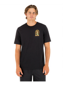 Hurley Men's Black Island Time SS Tshirt