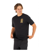 Hurley Men's Black Island Time SS Tshirt
