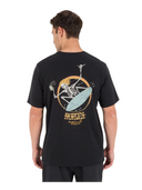 Hurley Men's Black Skeletor SS Tshirt