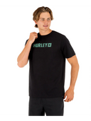 Hurley Men's Black The Box SS Tshirt