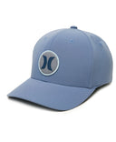 Hurley Men's Headquaters Icon Denim Blue Flexfit Hat