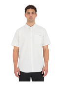 Hurley Men's Icon Stretch White Short Sleeve Shirt