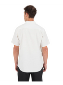 Hurley Men's Icon Stretch White Short Sleeve Shirt