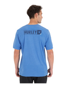 Hurley Men's Seashore Heather Corner SS Tshirt