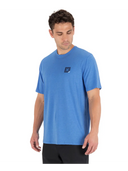 Hurley Men's Seashore Heather Corner SS Tshirt