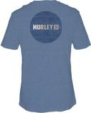 Hurley Mens Everday Circle Gradient Shoreline Heather Tshirt