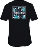 Hurley Mens Everyday Four Corners Black Multi Tshirt