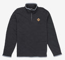 Hurley Mens Middleton Quilted Dark Stone Grey 1/4 Zip