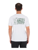Hurley White Salty Tavern SS Tshirt