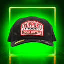 Ruthless Rednecks Camo Support Your Local Dirtbag Flexfit Hat