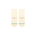 Instance Ladies Cream Rollin Quarters Quarter Socks