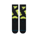 Instance Mens Black The Grinch Mean One Crew Socks