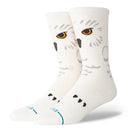 Instance Mens Canvas Harry Potter Hedwig Crew Socks
