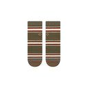 Instance Mens Dark Green Hill Top Quarter Socks