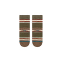 Instance Mens Dark Green Hill Top Quarter Socks