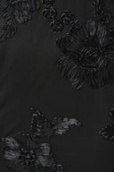 Joseph Ribkoff Ladies Black Embellished Trumpet Dress