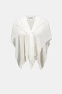 Joseph Ribkoff Ladies Vanilla Soft Knit Draped Pull-Through Cover-Up