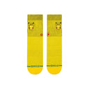 Stance Youth Yellow Pikachu Crew Socks