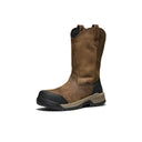 Keen Men's Evanston Bison/Black Pull-On Waterproof Carbon Toe CSA Boot