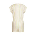 Koko Noko Girls Off White Stripe SS Romper