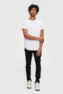 Kuwalla Men's Eazy Scoop White Tshirt