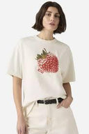 Levi Ladies Tabor Heart Strawberry Tshirt