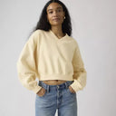 Levi Ladies Vintage V-neck Rutabaga Garmet Dye Sweatshirt